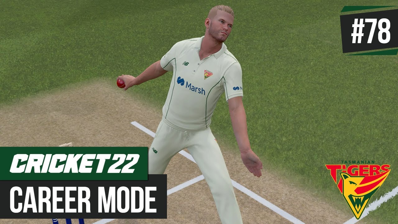 CRICKET 22 CAREER MODE 78 GOT THE YIPS!? YouTube