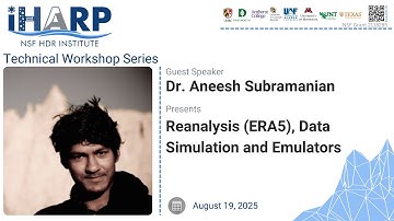 Reanalysis (ERA5), Data Simulation and Emulators