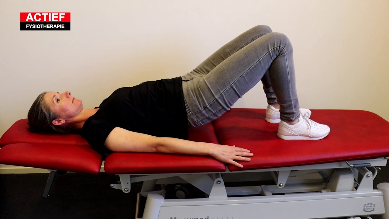 Basis Lage Rug Oefening 04 YouTube