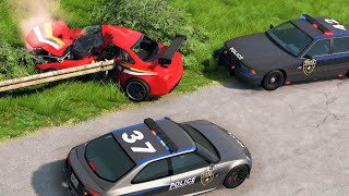 Cops vs. Racers 3: Jungle Rock | BeamNG.drive screenshot 4