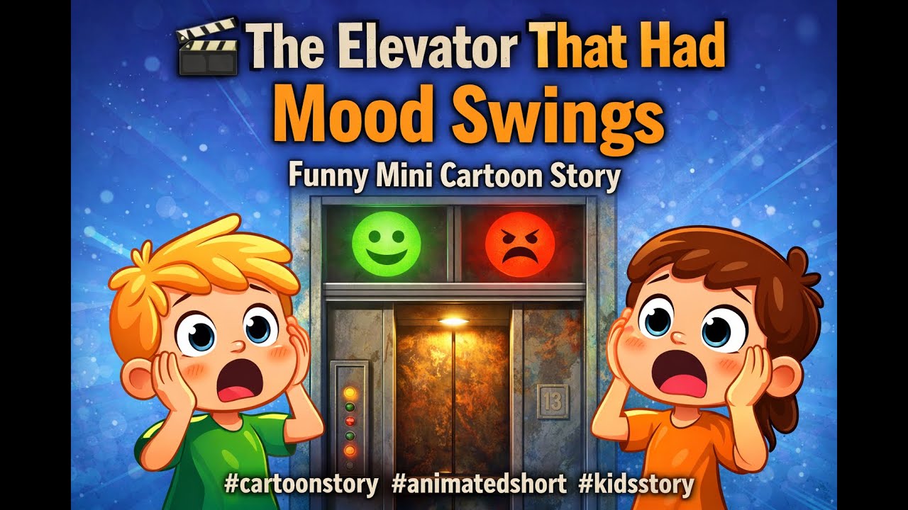 🎬 The Elevator That Had Mood Swings Funny Mini Cartoon Story 