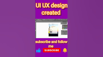 How to create UI UX design in adobe illustrator #spurviewer #design #designer