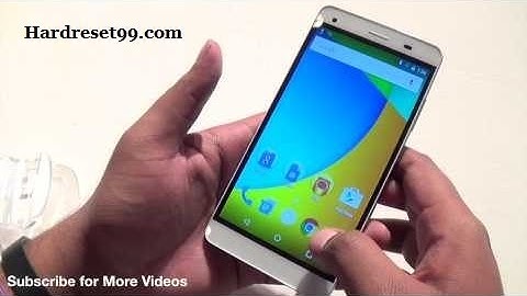 Lava Iris X5 4G Hard reset, Factory Reset & Password Recovery