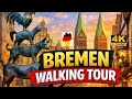 BREMEN-Germany 🇩🇪 Beauty of the World | A Self-Guided City Walking Tour |4k|