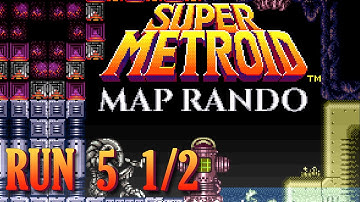 Super Metroid - Map Randomizer [Stream] German - Run 5 (1/2)