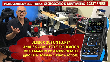 Osciloscopio & Multimetro 2C53T FNIRSI