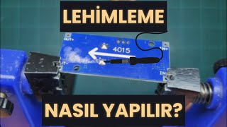 Lehim Nasıl Yapılır? Kabloya Nasıl Ek Yapılır? | Lehimlemeyi Öğrenin #NasılYapılır 1