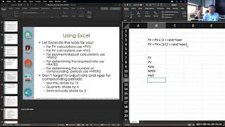 Using Excel for TVM Calculations