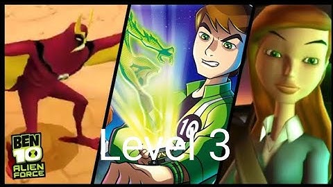 Ben 10 Alien Force Gameplay Level 3 Completed Walkthrough PPSSPP
