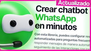 (actualizado 2023) Cómo crear CHATBOT de Whatsapp Gratis con Inteligencia Artificial y Node