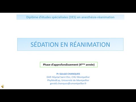 Vidéo: Optimiser La Sédation Chez Les Patients Atteints D'une Lésion Cérébrale Aiguë