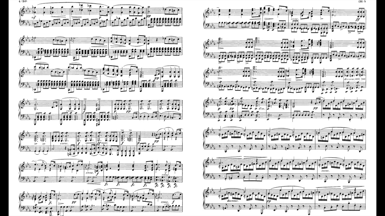 Schubert Impromptu D899 Op.90 No.1 C minor 舒伯特 即興曲 899-1 90