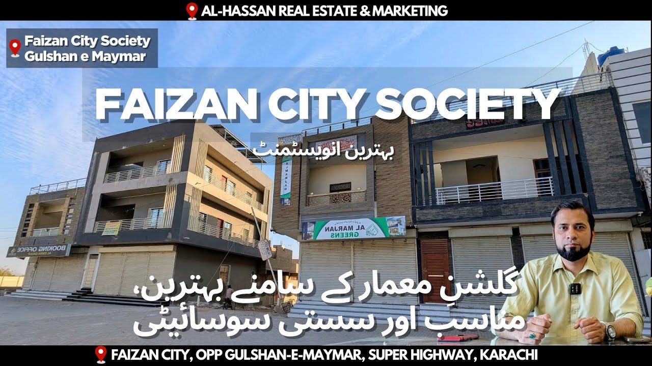 Faizan City Society | Low cost Housing Society in Karachi | Al Hassan Real Estate & Marketing