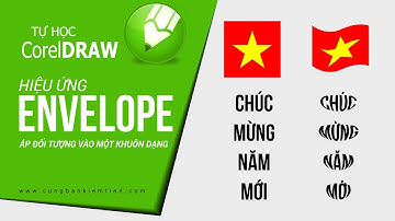 CorelDraw X6: Sử dụng hiệu ứng Envelope trong CorelDraw - Bài 20