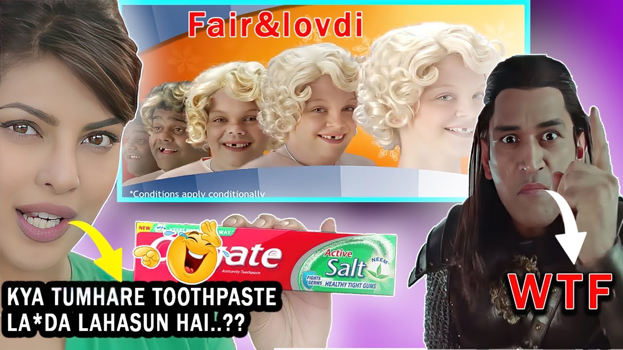 दिमाग का झोपड़ा = INDIAN TV ADS  || Stupid Tv Ads Roast.........🤮🤮