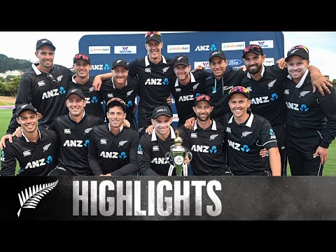 Maiden centuries help seal series 3-0 | 3rd ODI SHORT HIGHLIGHTS | BLACKCAPS v Bangladesh