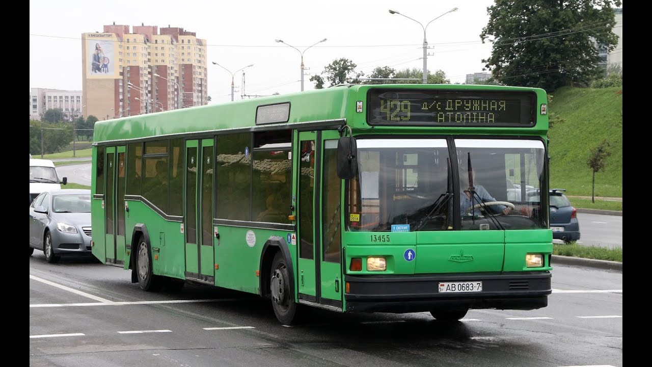 Автобус Минска МАЗ-103,гос.№ АВ 0683-7,марш.359 (08.09.2019)