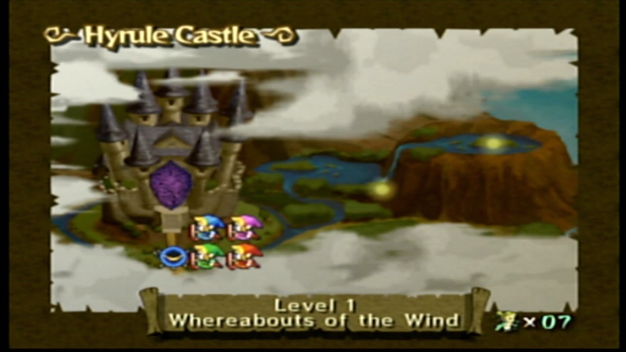 Zelda 4 Swords 2: Whereabouts of the Wind