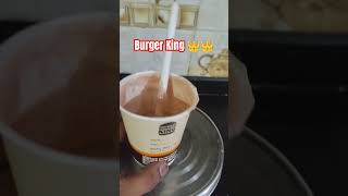 Burger King ??burger chocolate shake foodie foodlover shorts trending youtubeshorts viral???