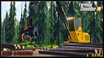 Working Alone Today! - TimeLapse Logging 32 - Farming Simulator 2019 - FDR Logging