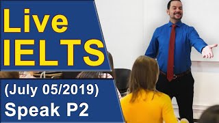 IELTS Live - Speaking Part 2 - Practice for Band 9