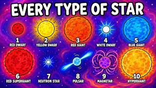 Every Type of Star in the Universe