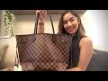 UNBOXING my first Louis Vuitton purchase! (Neverfull MM)