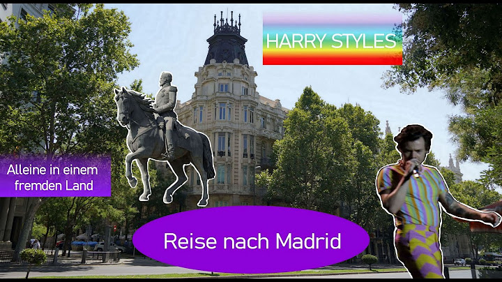 Ich reise für HARRY STYLES nach MADRID 😱 I Meine erste Reise alleine 🧳 I Eva Gabler