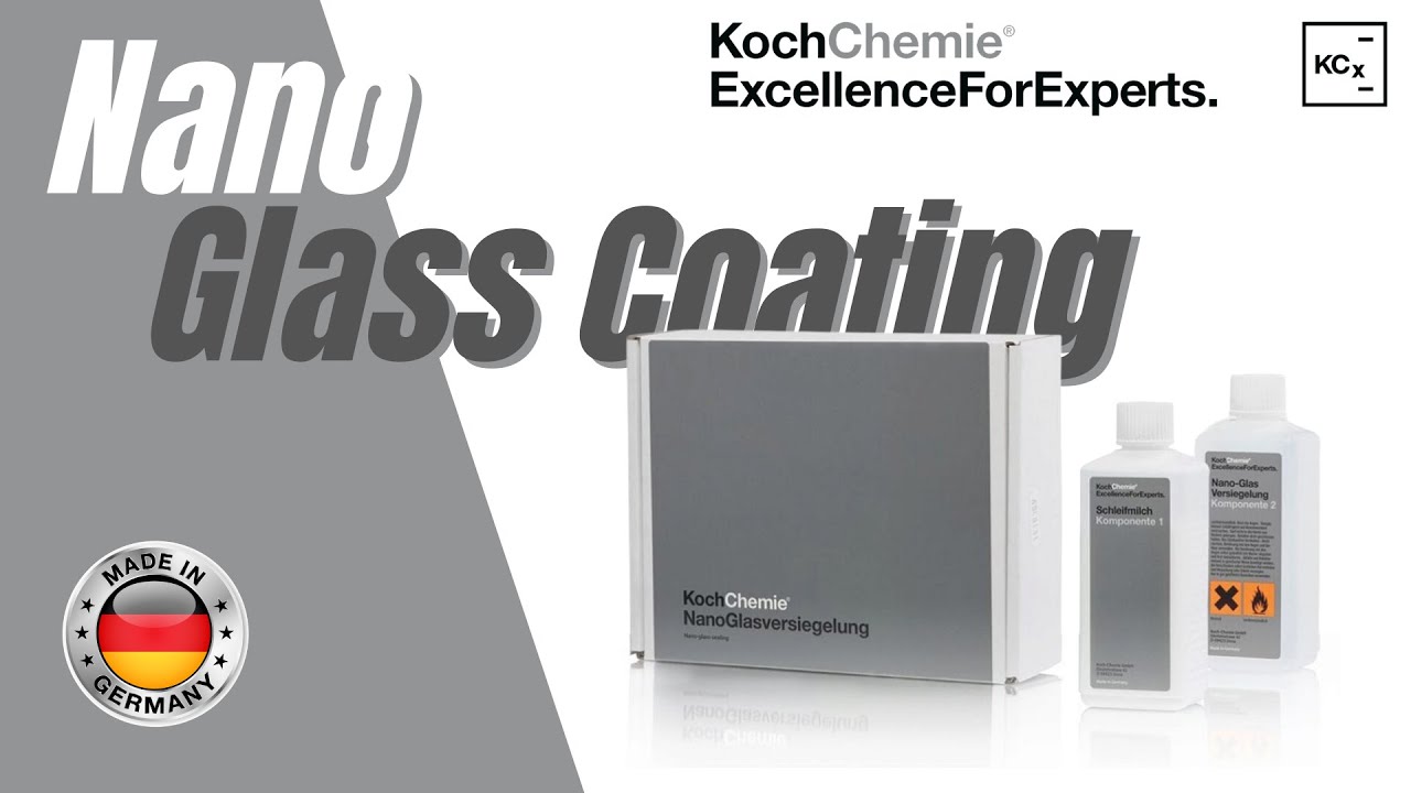 KCx Nano Glass Coating Kit: The Ultimate Hydrophobic Solution for