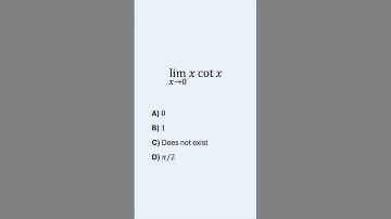 Can you solve this limit problem? #maths #calculus