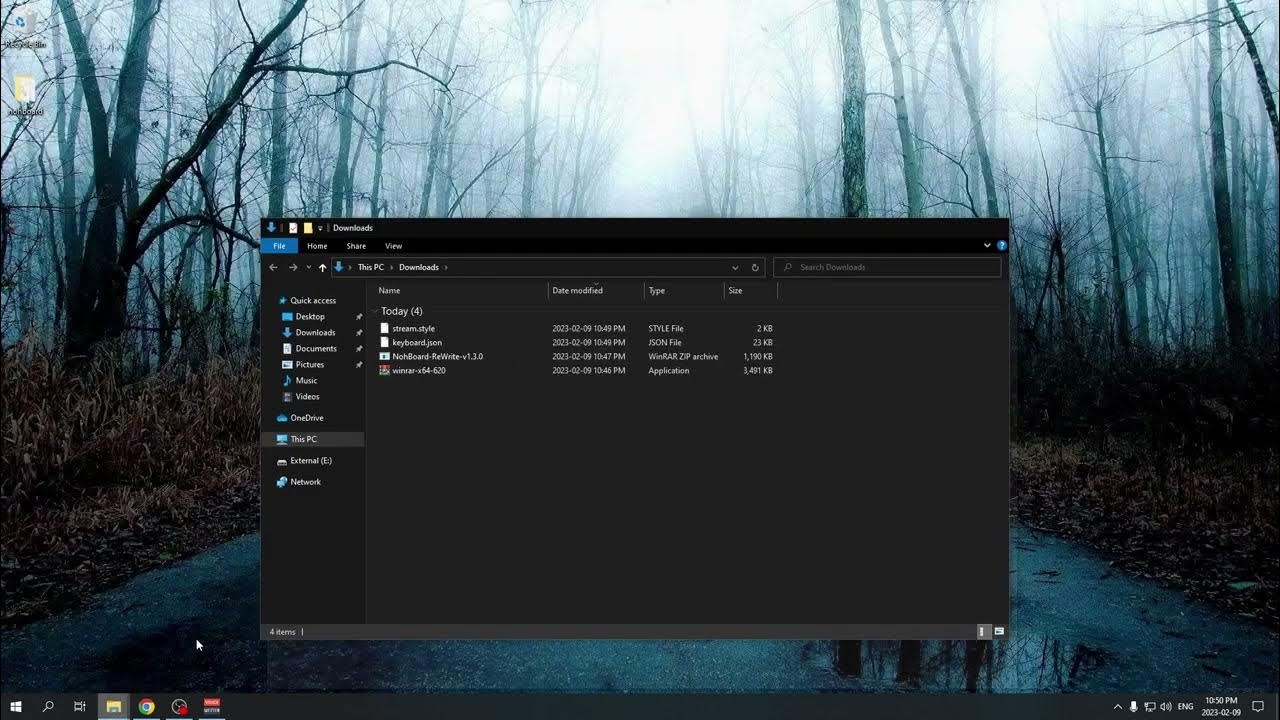 How to setup nohboard customize keybinds and add it to your obs