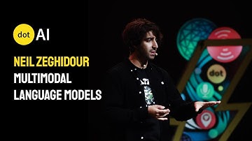 dotAI 2024 - Neil Zeghidour - Multimodal language models