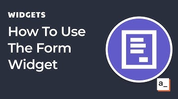 Hoe de formulierwidget te gebruiken