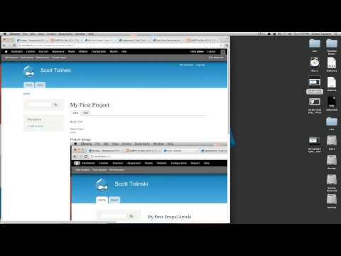Drupal Tutorials #9 Custom Content Types Part 2 Manage Display