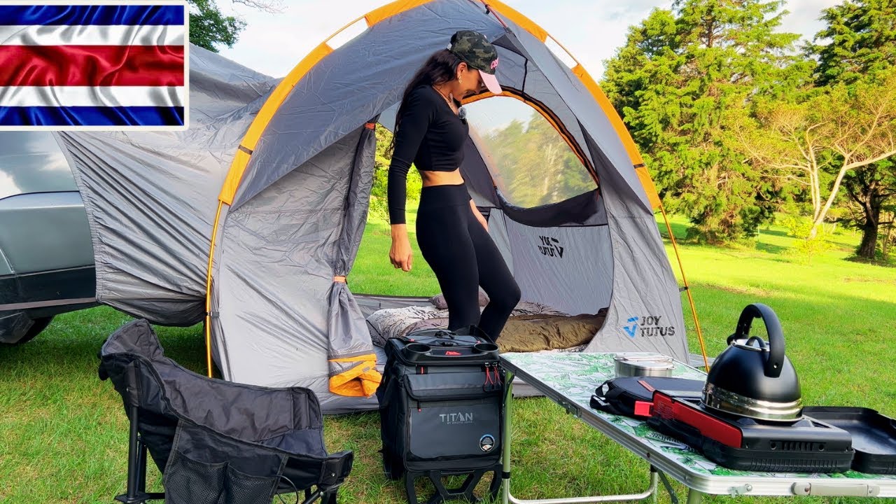 Отдых в одиночестве в горах Коста-Рики ⛺🌿🇨🇷