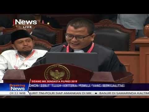 Sidang MK Sengketa Pilpres 2019 (Part 4)