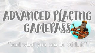 [BLOXBURG] Advanced Placement Gamepass (How To)