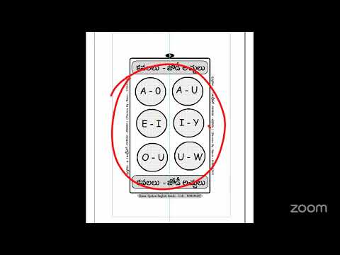 Phonics - Spellings - Telugu - English - EB - Part - 56 ( Ramu - 939049539 )