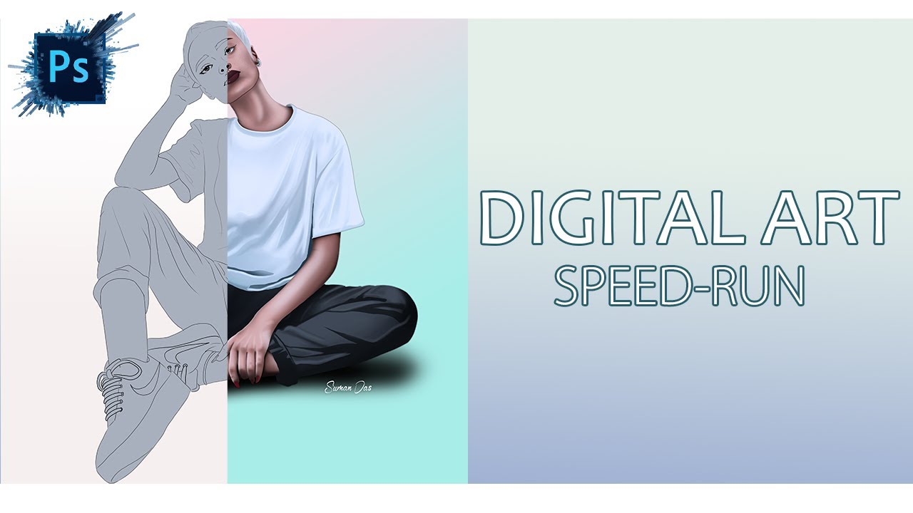 This is how you can make perfect digital art || Digital art - YouTube
