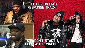 Celebrities REACT to Nick Cannon DISS TRACK on EMINEM!! (50 Cent, Joyner Lucas & more)