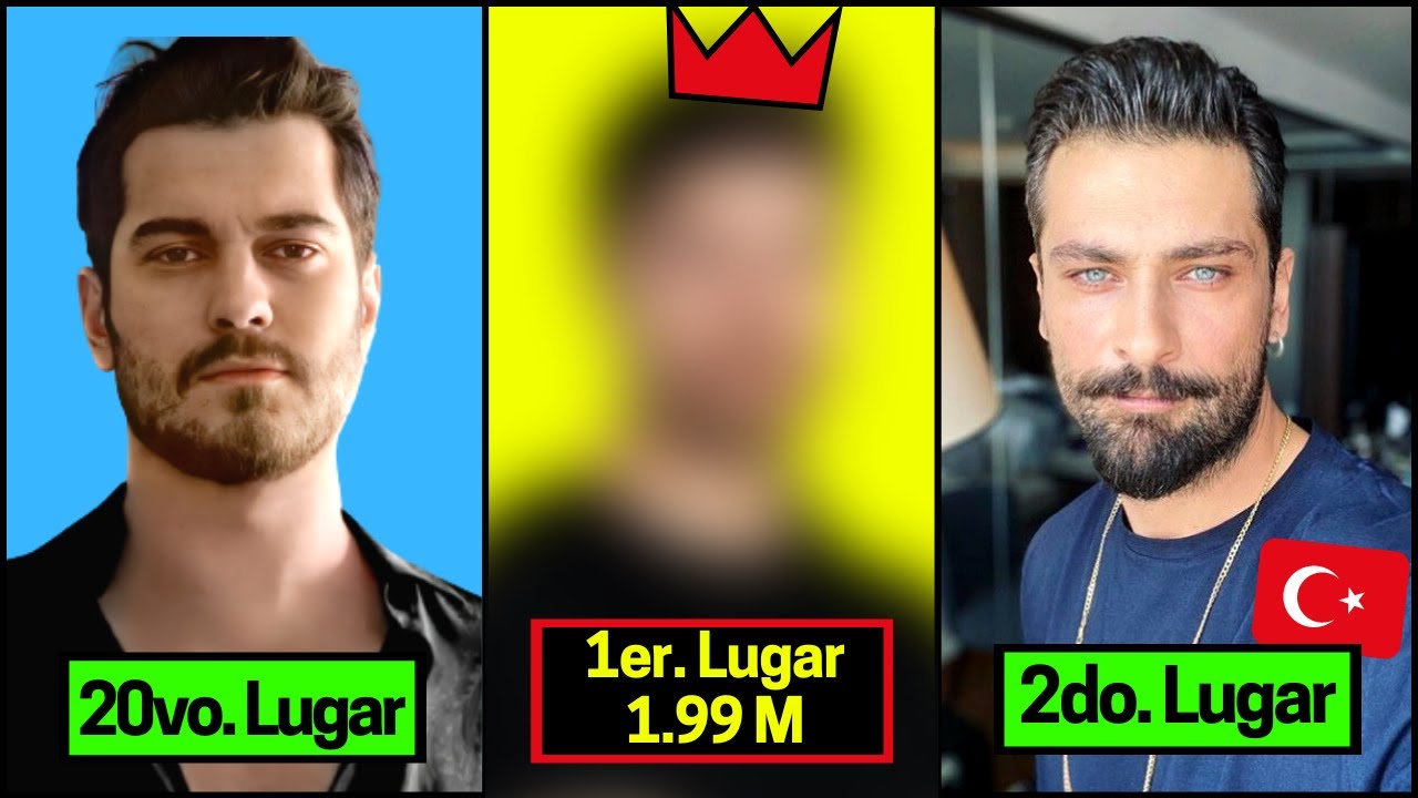 TOP 25 Actores Turcos MAS ALTOS 😵🇹🇷 Algunos Miden casi 2 Metros 😳