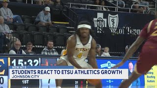 ETSU students excited about recent athletics success
