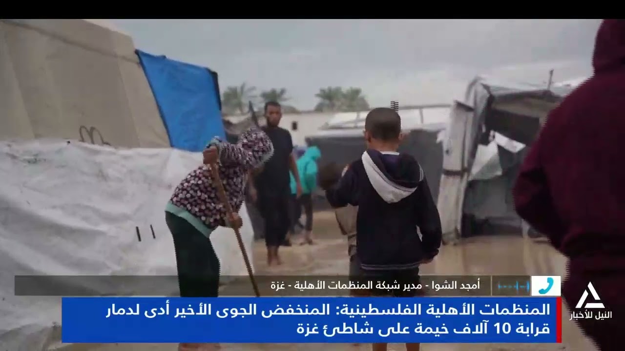 أمجد الشوا: ما يصل إلى قطاع غزة من مساعدات يعادل 40 % فقط مما نص عليه البرتوكول الإنسانى