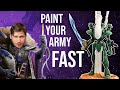 A great technique for speed painting tabletop miniatures
