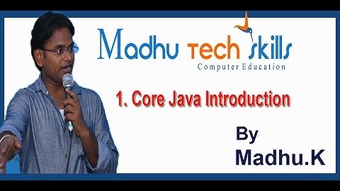 1. Core Java By Madhu Sir