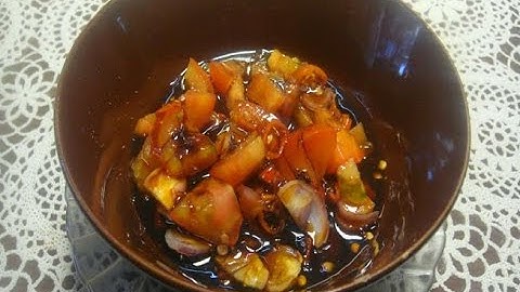 Cara Membuat Sambal Kecap Mudah dan Sederhana