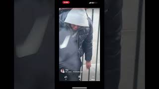 Hot Cop Making Ppl Do Hot Chip Challenge