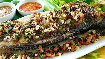 CÁ LÓC NƯỚNG MỠ HÀNH món cuốn bánh tráng đơn giản cực ngon mà dễ làm tại nhà |Nhamtran FV