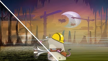 Swamp Rat in the Yellow Working Hat