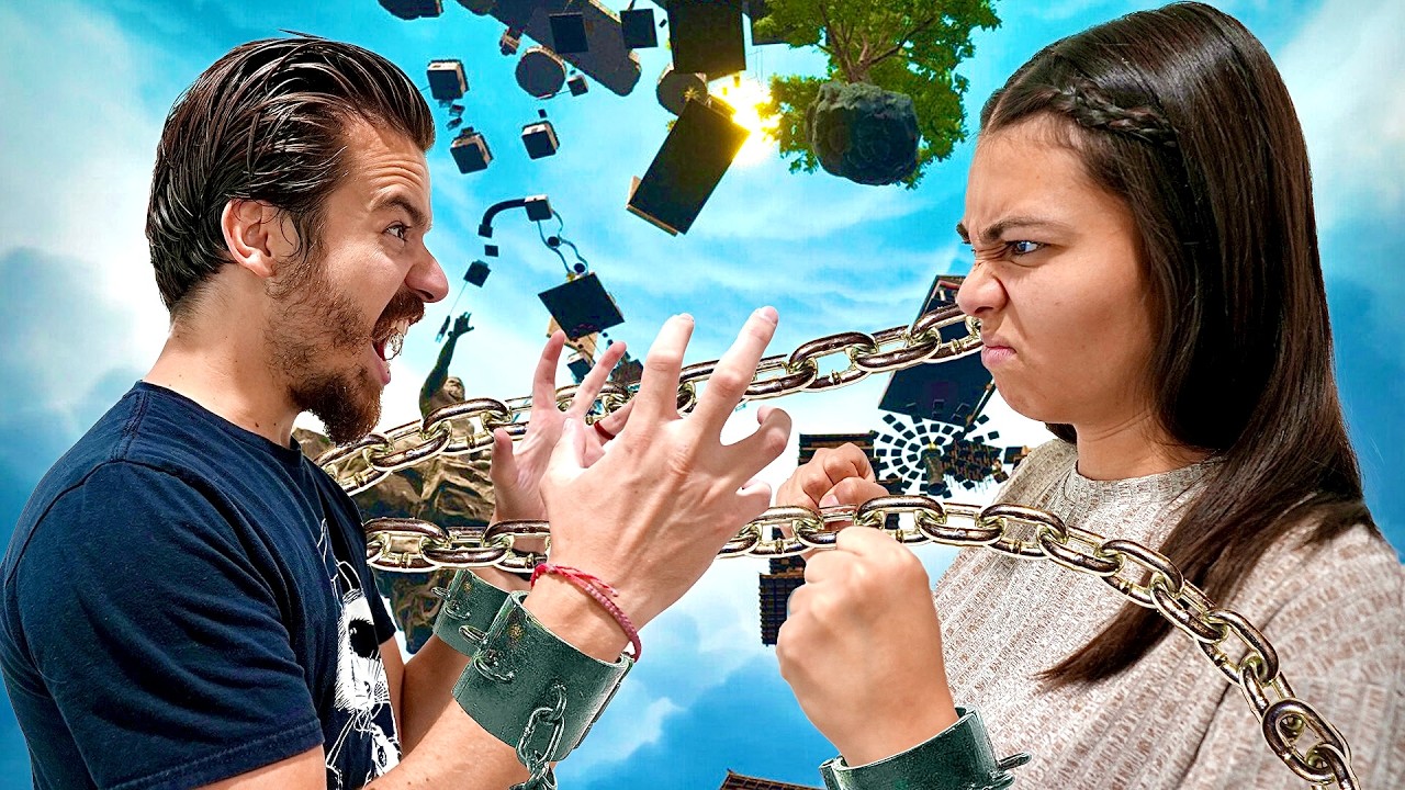 This Game Tested Our MARRIAGE!! (Chained Together)